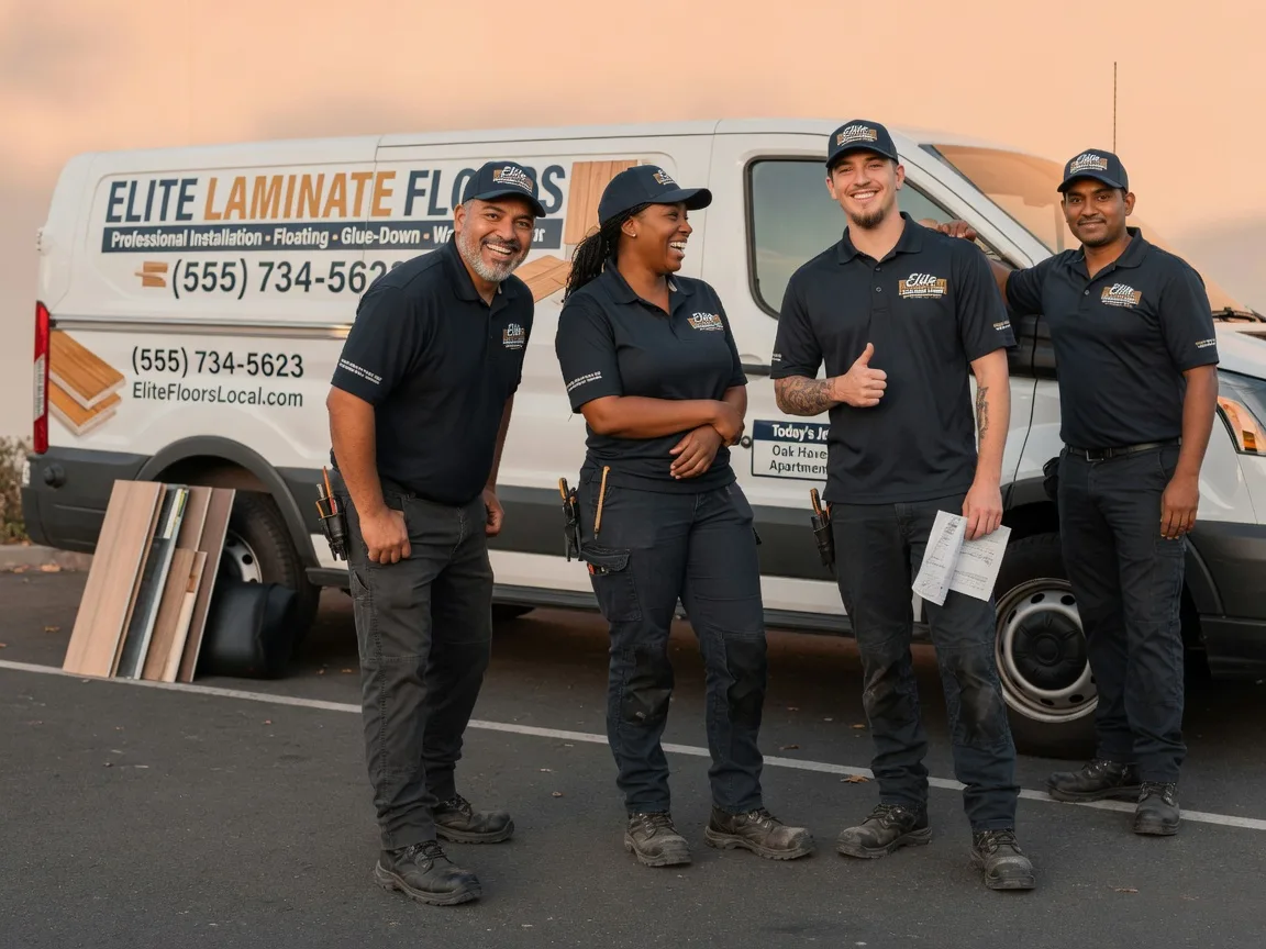 Laminate flooring installation company in Nahma, MI